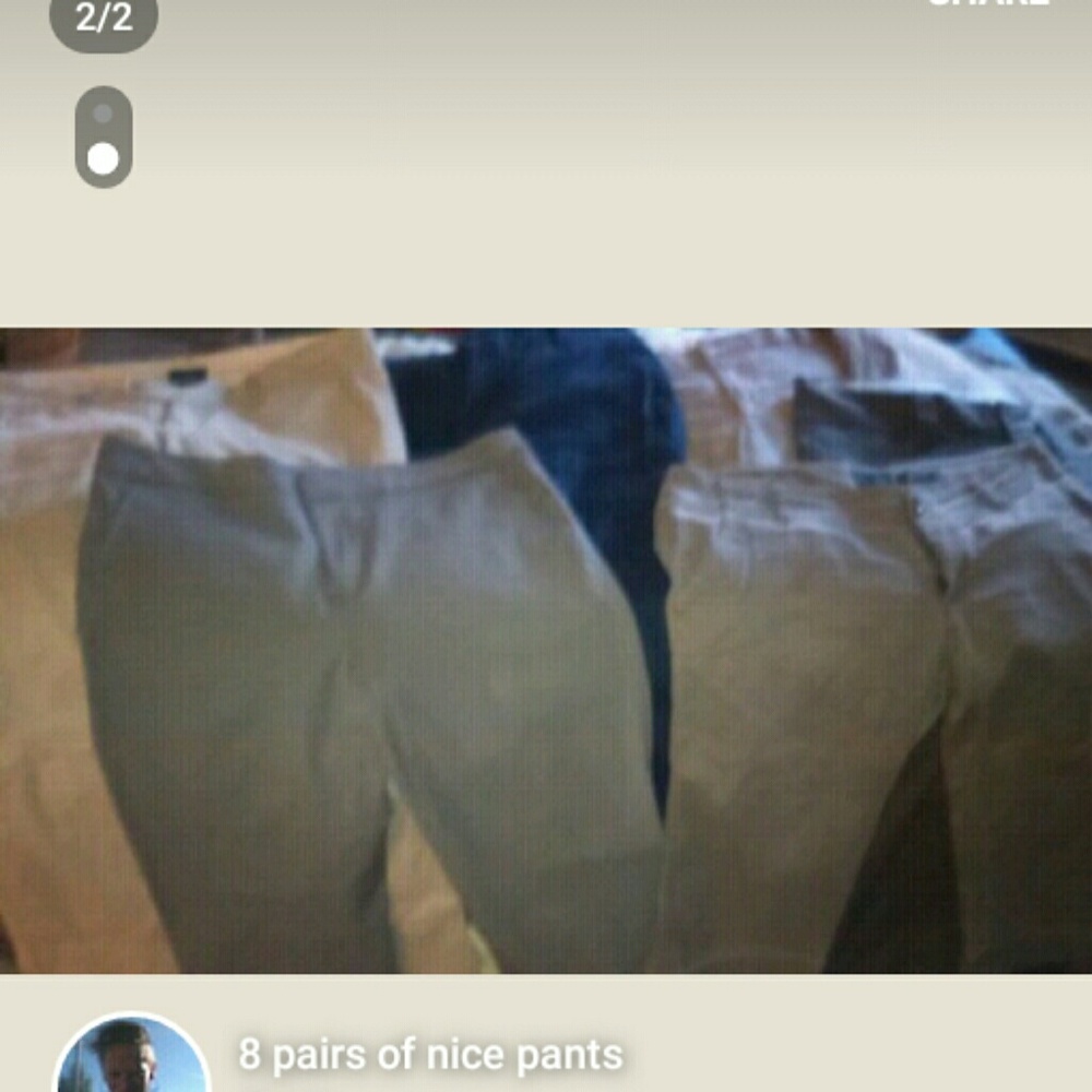 8 pairs of dress pants